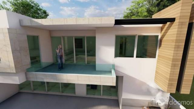 RESIDENCIA CON SISTEMA INTELIGENTE DE LUZ Y SONIDO, EN LOMAS DE COCOYOC