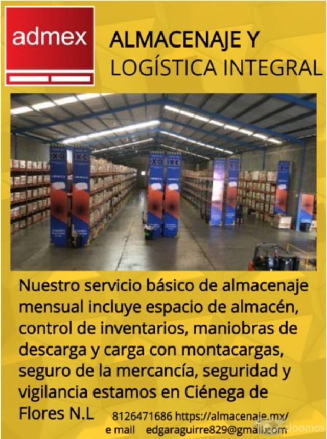 ALMACENAJE Y LOGÍSTICA INTEGRAL