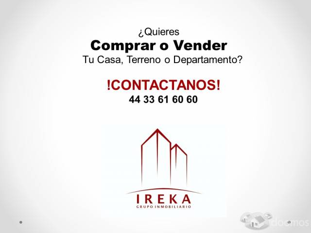 ¿Quieres comprar o vender una propiedad?