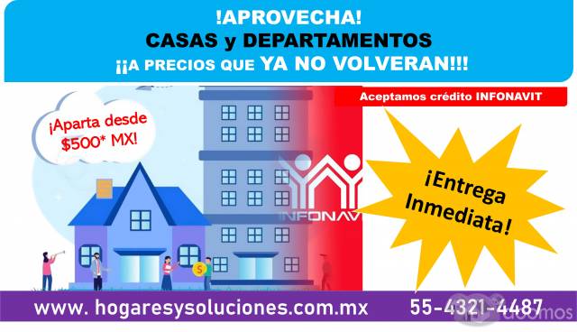 OFERTAAA!!! DEPARTAMENTO EN POTRERO LA LAGUNA, COACALCO