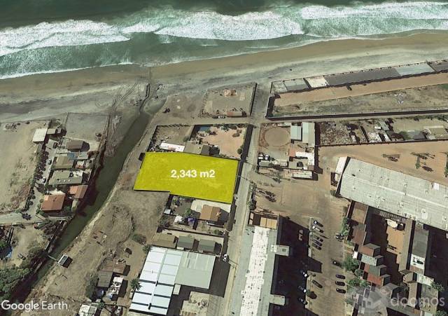 Venta de Terreno en Rosarito, Basso, 2343m2