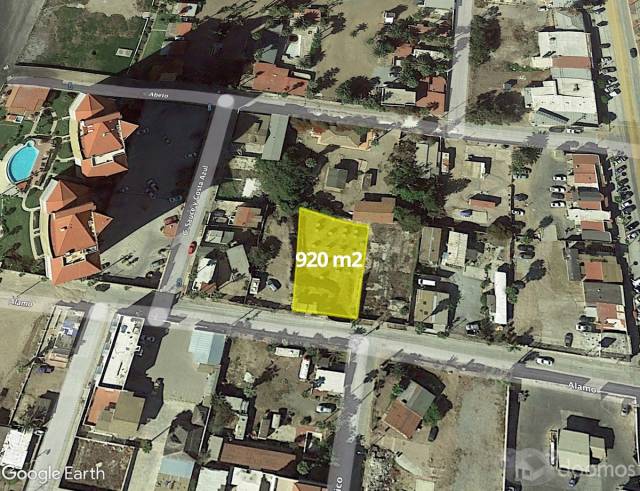 Venta de Terreno frente a la costa, Rosarito Centro, Rosarito, 920m2