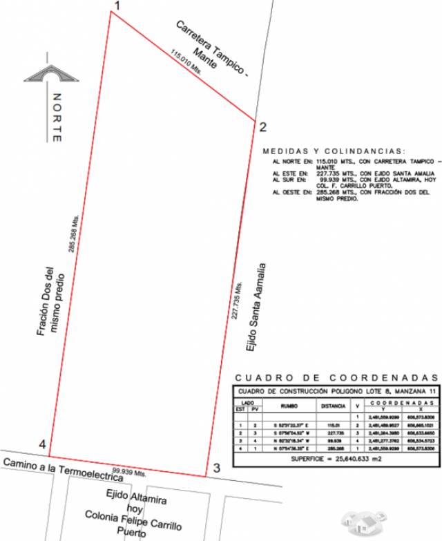 Terreno con uso Mixto en Venta, Altamira, Tamaulipas