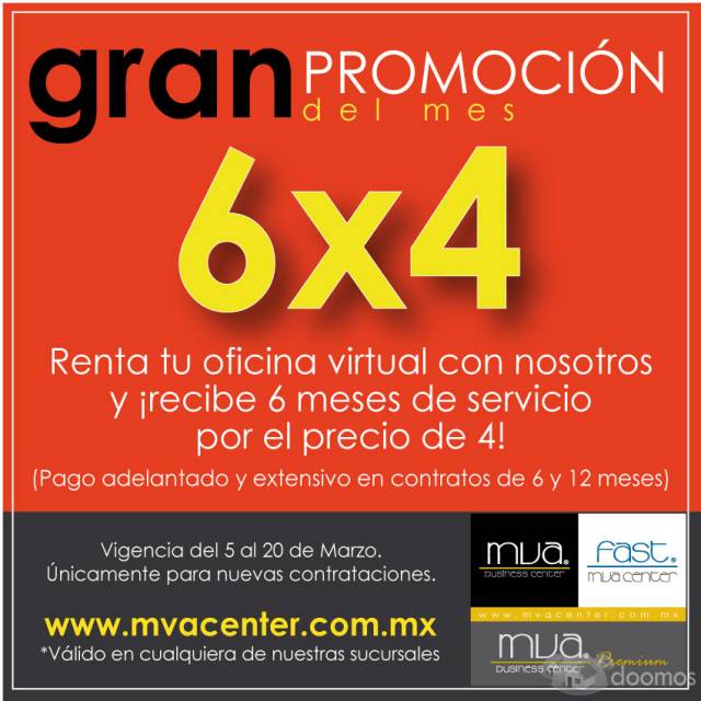 CONTINÚAN LAS PROMOCIONES CON MVA BUSINESS CENTER