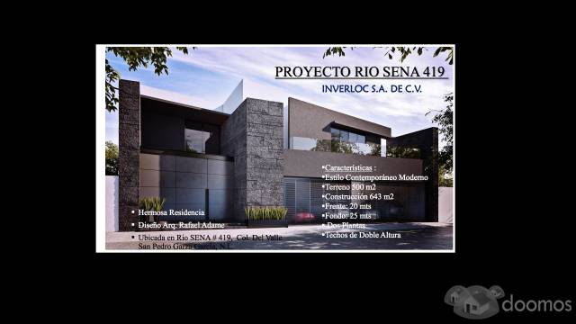 Residencia con estilo Contemporánea Moderna