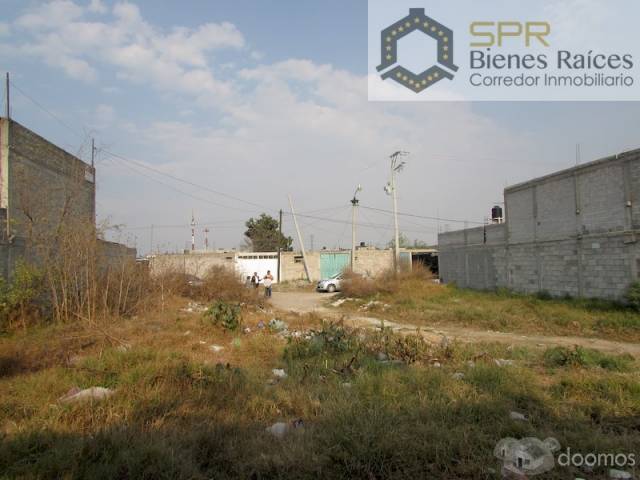 terreno 384m2, con 2 frentes, san francisco de asis, ecatepec, en venta