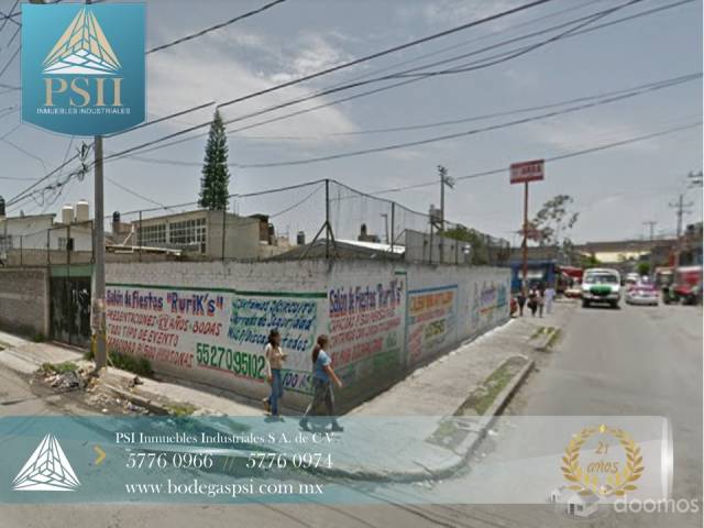 TERRENO COMERCIAL EN RENTA ECATEPEC 501M2