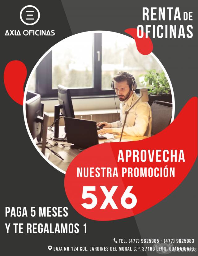 TENEMOS OFICINAS VIRTUALES DESDE $300.00