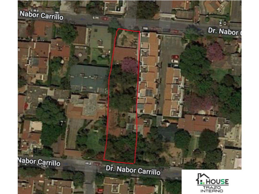 Terreno 1,076 m2 - Nabor Carrillo