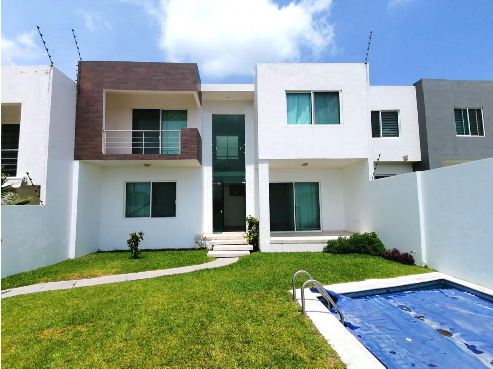 CASA MODERNA A DOBLE ALTURA, VISTA 180°