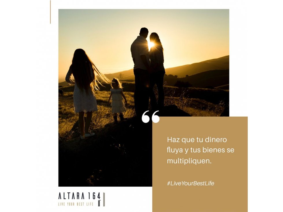 SE VENDE LOTE RESIDENCIAL ALTARA 164