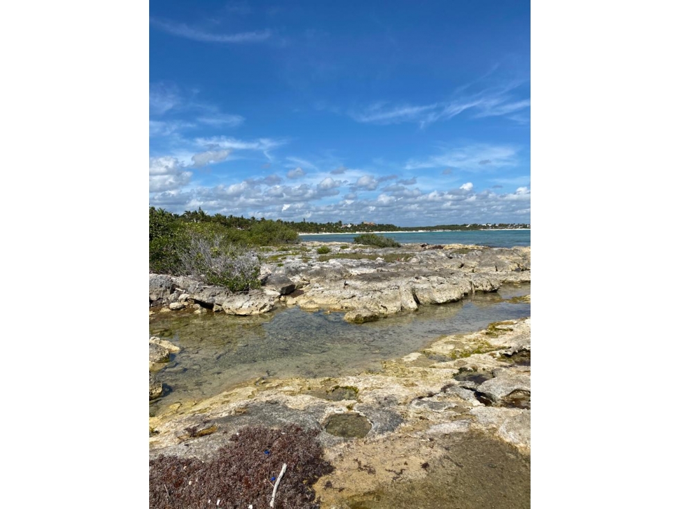 Terreno frente al mar en Punta Sur, Akumal, Tulum