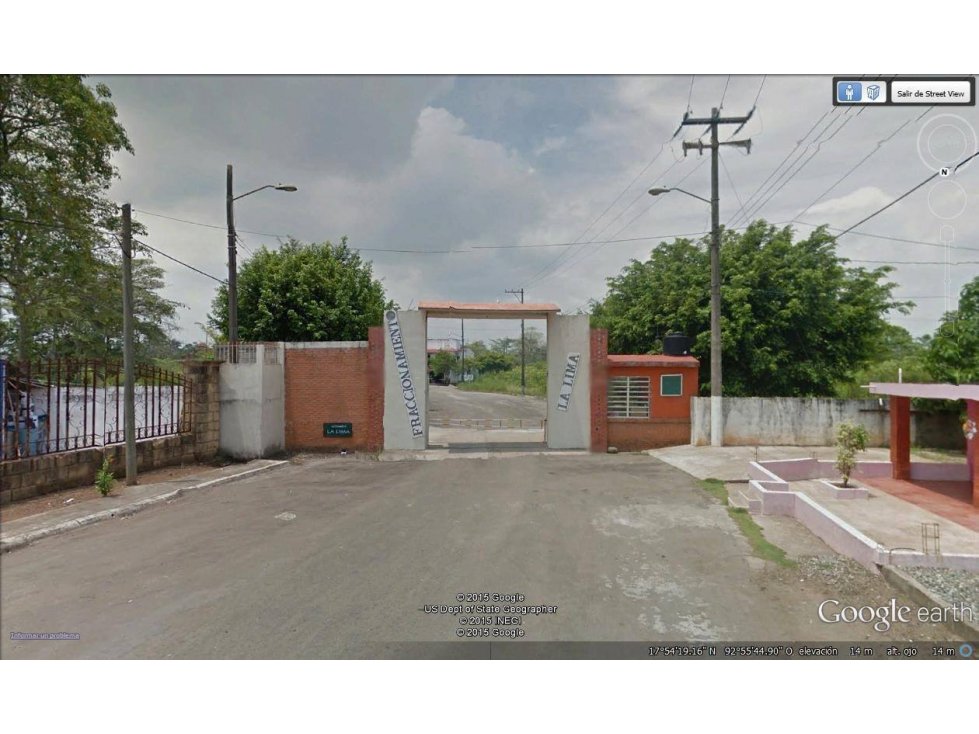 TERRENO EN VENTA FRACC. LA LIMA PARRILLA EN VILLAHERMOSA TABASCO