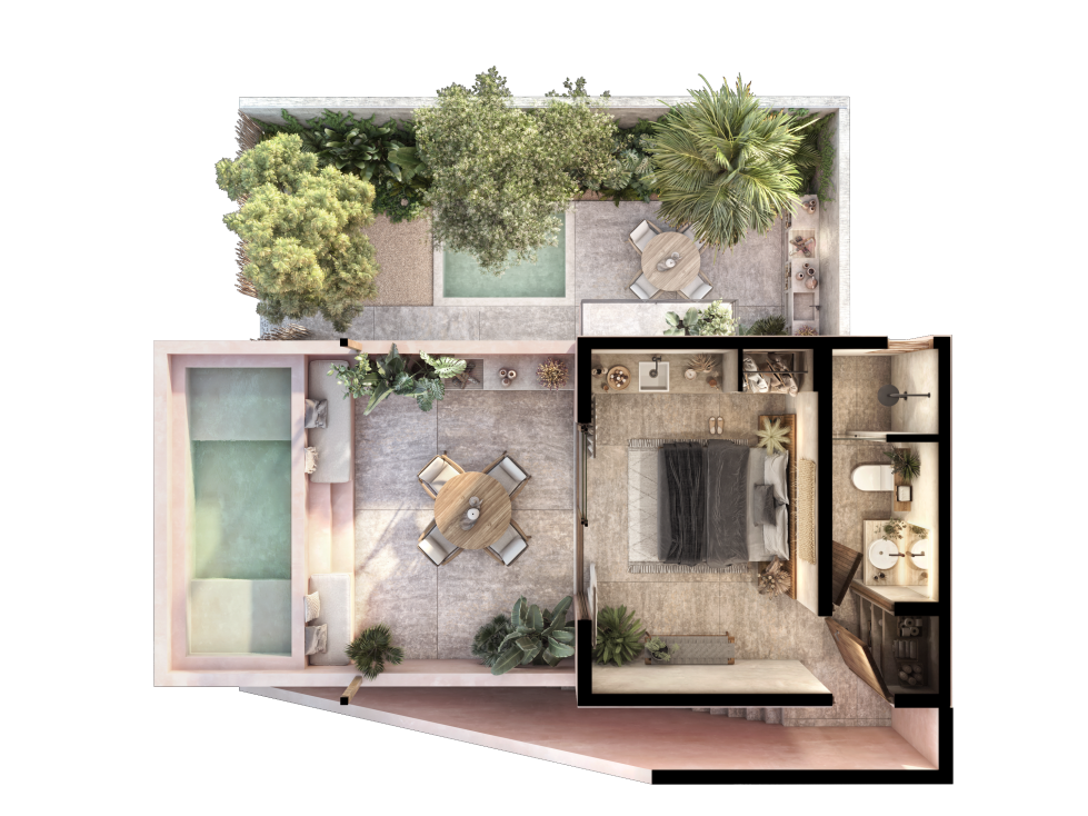 Seremonia Habitat / Casas  2 y 3 recamaras