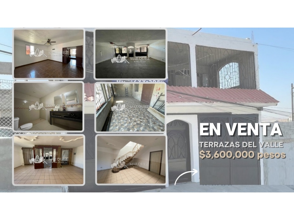 CASA EN VENTA EN TERRAZAS DEL VALLE TIJUANA