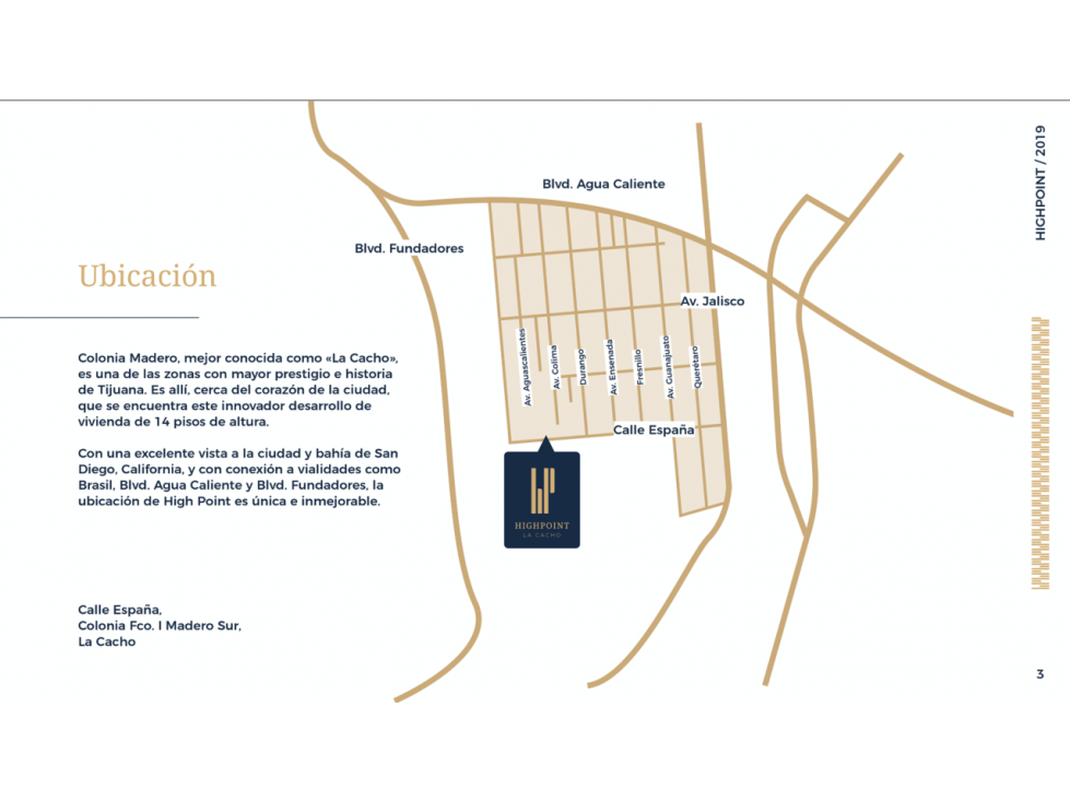 DEPARTAMENTOS EN VENTA EN HIGHPOINT LA CACHO DE 128.00 M2