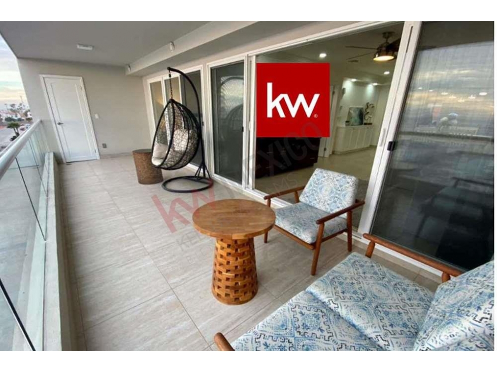 HERMOSO CONDOMINIO EN ROSARITO, FRENTE AL MAR, TOTALMENTE NUEVO