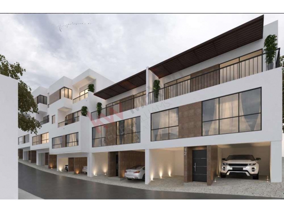 TOWNHOUSES EN PRE-VENTA CON UNA UBICACIÓN PRIVILEGIADA MODELO VÉRTICE