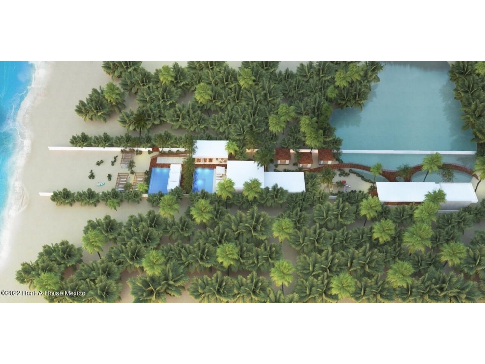 Terreno de Playa en Venta en Costa Esmeralda Yucatan GY.22-4778