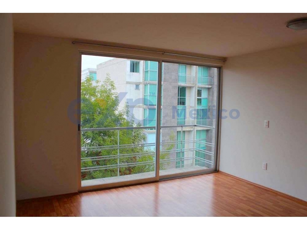 Departamento (PH) Renta Col del Valle 186 m2 3 recamaras Roof Garden