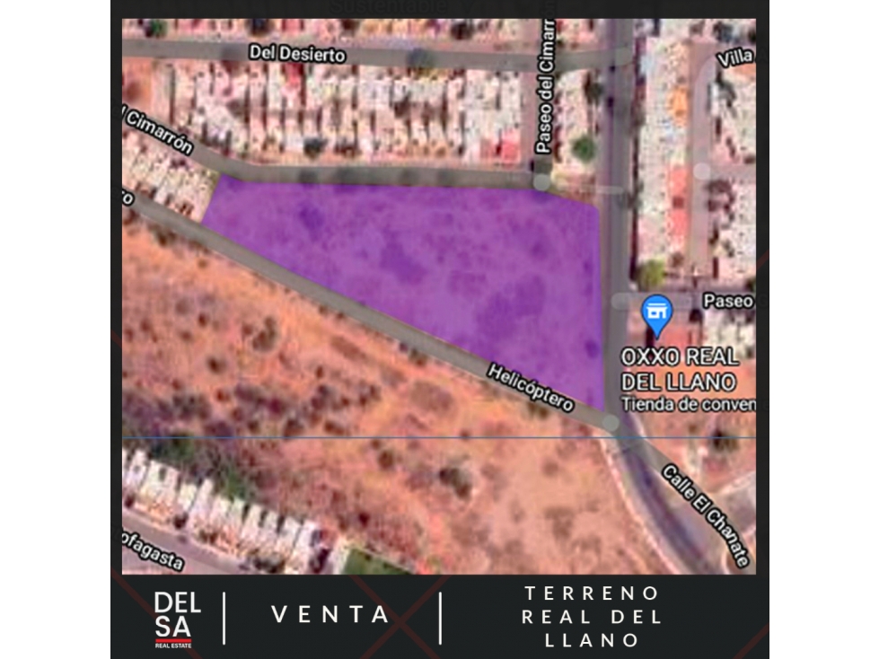 Terreno en venta en Colonia Real de Llano