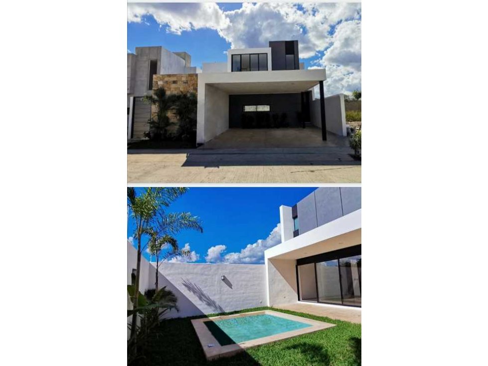 Casas en Cholul con ameniades