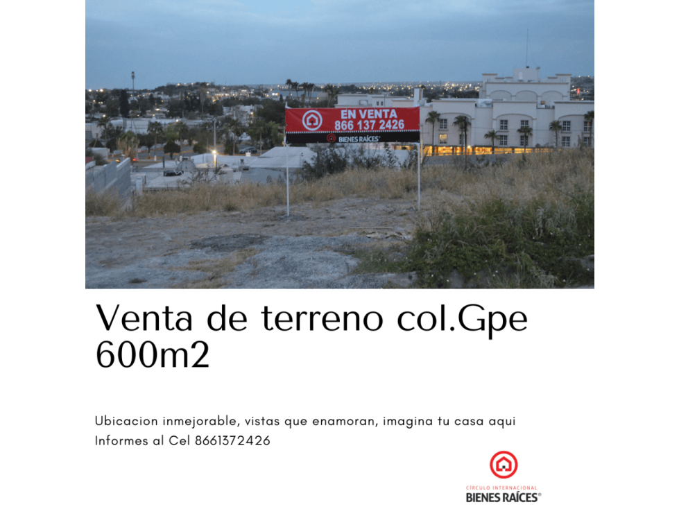 Terreno en Venta