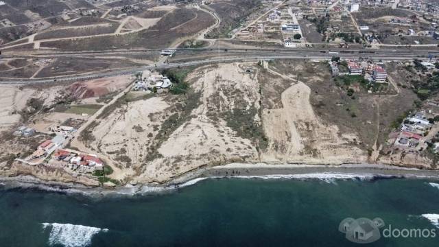 Venta de Terreno frente al mar en Puerto Nuevo, Rosarito, 4.5HA.