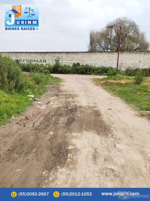 SE VENDE TERRENO EN SAN SEBASTIAN CHALCO