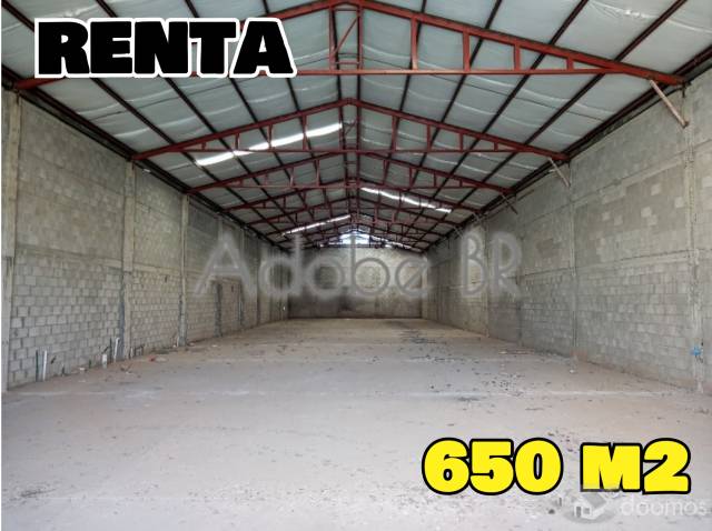 Bodega en renta 650 m2. Anden y rampa para trailer. Cel. 6621280114