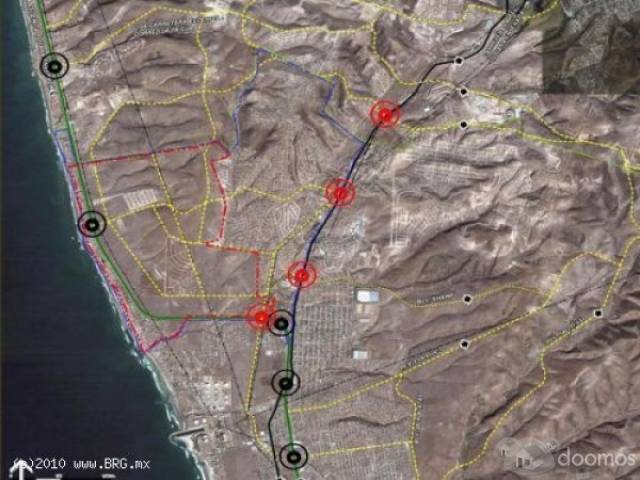 Venta de Terreno frente al mar en Camino Alegre, Rosarito, 155HA