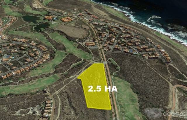 Venta de Terreno frente al mar en Bajamar, Ensenada, 25 HA