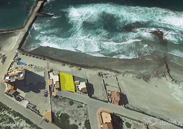 Venta de Terreno frente al mar en La Salina, Ensenada, 617m2