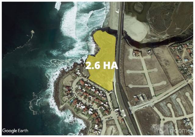 Venta de Terreno frente al mar, Punta Piedra, Ensenada, 2.6 HA