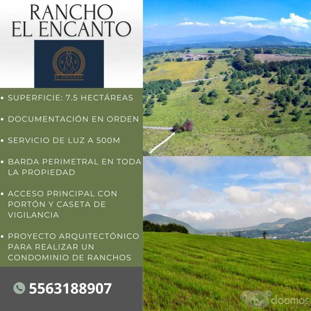 Venta de Rancho Zona Ajusco