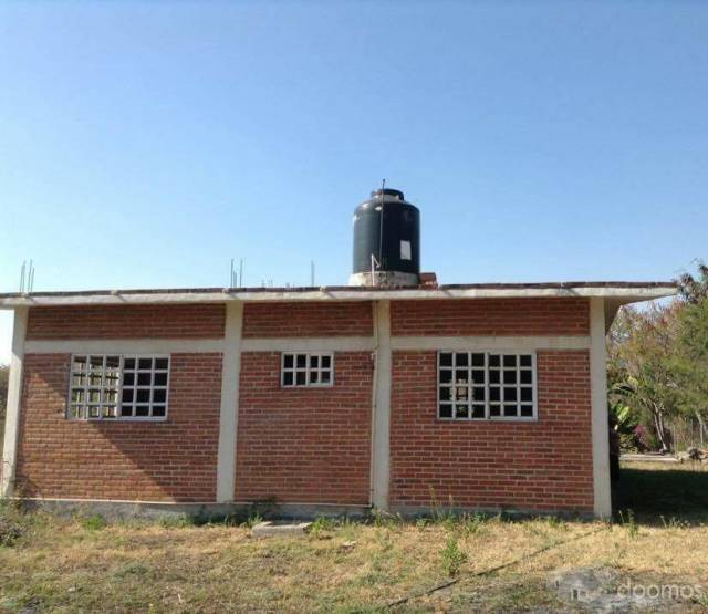 Terreno con Casa de 2 Recamaras 1 Baño en Xochicalco, Miacatlan, Morelos