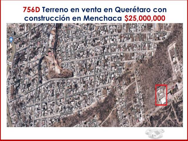 Terreno con construcción en Menchaca $20,000,000