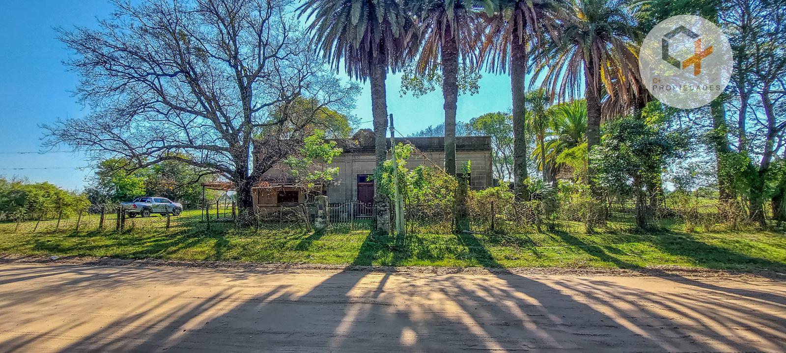 Oportunidad Terreno en Libertador Esquina Corrientes. 16 hectareas y casa de campo