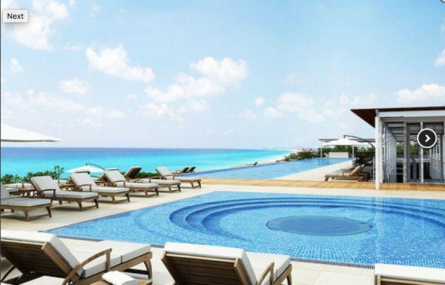 Condominio frente al mar a la venta en Emerald Cancun