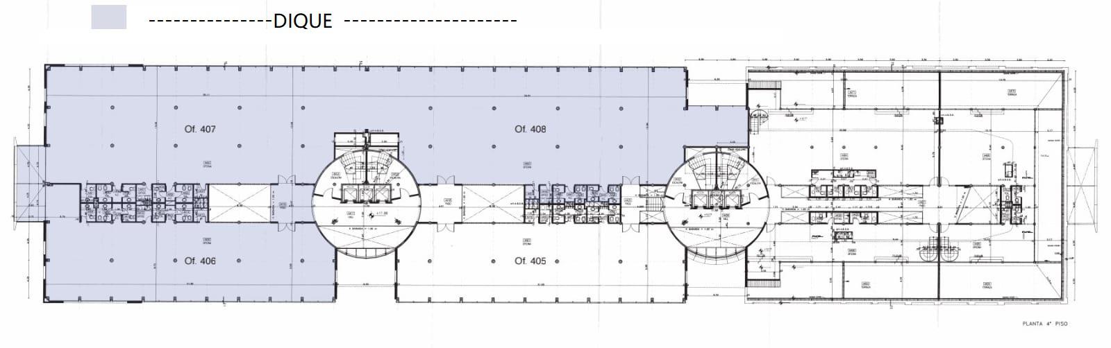 ALQUILER Oficinas AL DIQUE A. MOREAU JUSTO  1930 DOCK 18 1320m2 RETASADA