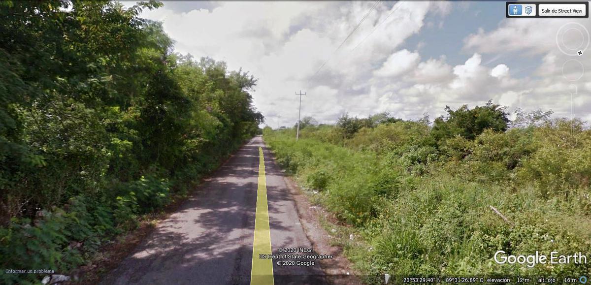 Terreno en venta 10 hectáreas en San Antonio Tehuitz- Kanasín