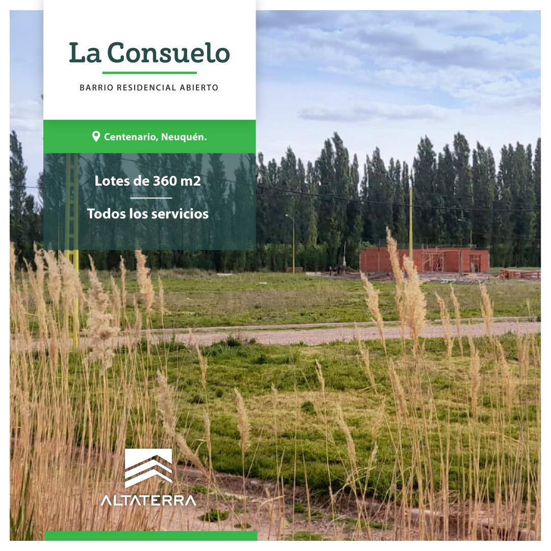 Terrenos en Venta en Centenario Neuquen Loteo La Consuelo