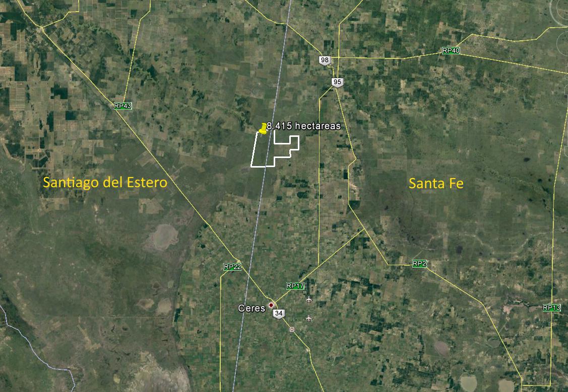 Campo en venta Santa Fe Dacal Bienes Raices