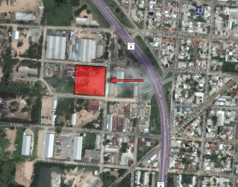 Deposito Alquiler o Venta en Campana 1720 m2 más oficinas. Terreno 8000 m2