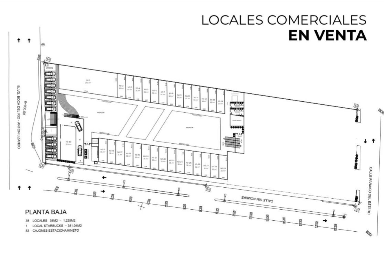 Locales y Oficinas en VENTA en la Riviera Veracruzana