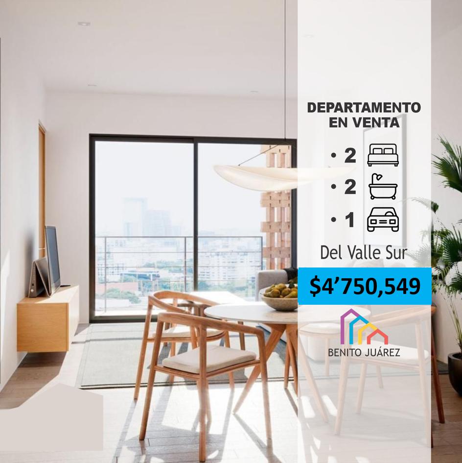 Venta Departamento Desarrollo Gabriel Mancera 1360