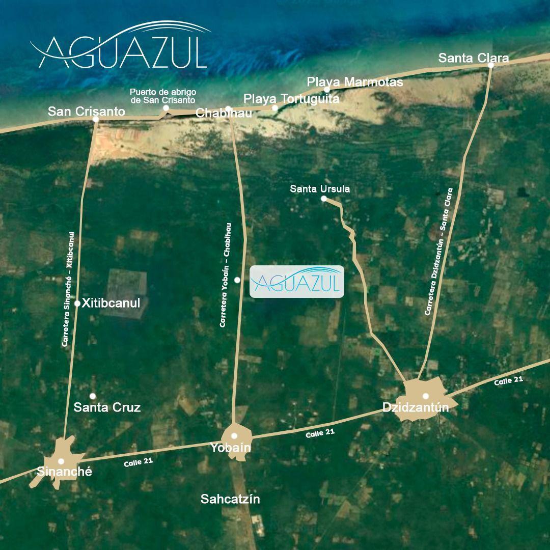 LOTE EN VENTA AGUA AZUL YUCATAN