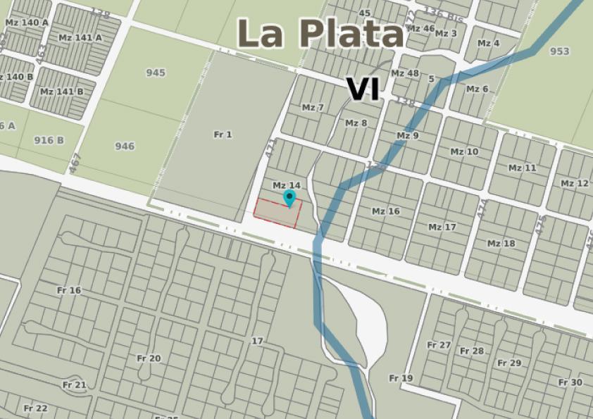Venta de Fracción 5.200 m2  Lindera a Grand Bell y Las Carolinas  471 y 141 City Bell - La Plata