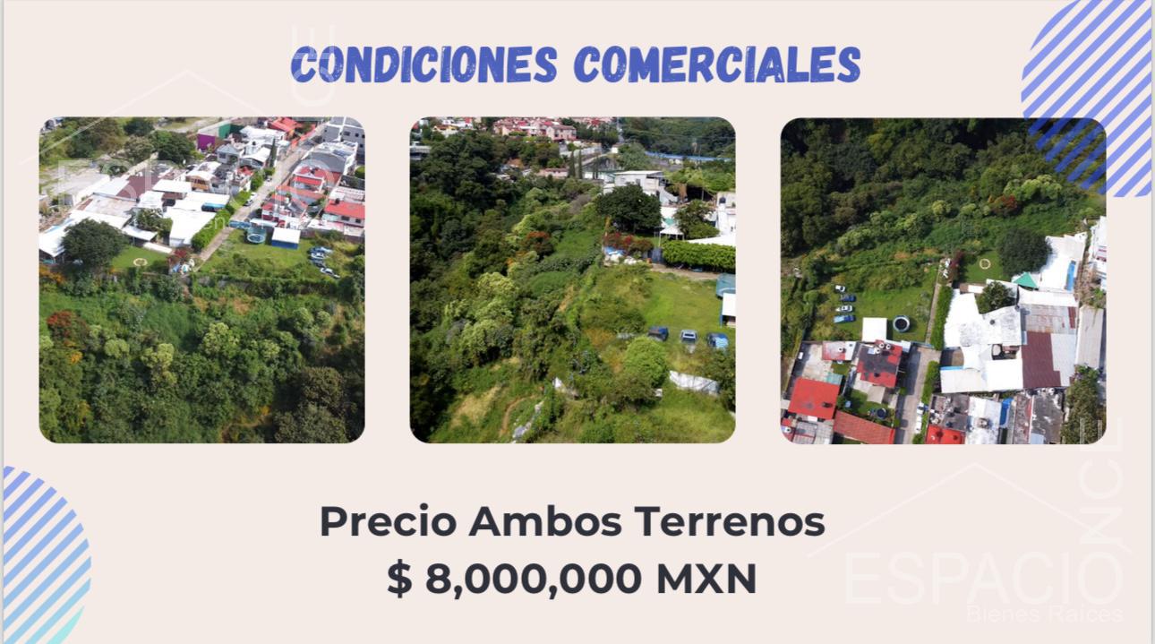 Terreno en Pueblo Tetela del Monte