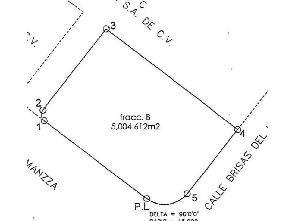 Terreno Comercial en Av. Romanzza 0.5 has Lote Sur